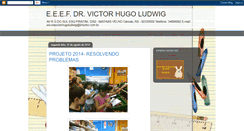 Desktop Screenshot of escolavictorhugoludwig.blogspot.com