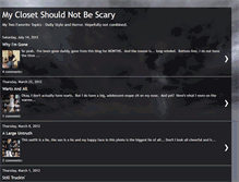 Tablet Screenshot of myclosetshouldnotbescary.blogspot.com