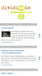 Mobile Screenshot of dividiendoentrecero.blogspot.com
