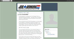 Desktop Screenshot of joearmory.blogspot.com