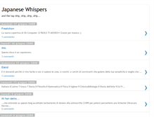 Tablet Screenshot of japanese-whispers.blogspot.com