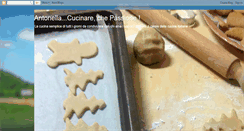 Desktop Screenshot of antonella-cucinarechepassione.blogspot.com