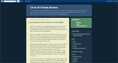 Desktop Screenshot of circleofriendsreview.blogspot.com
