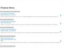 Tablet Screenshot of financenews1.blogspot.com