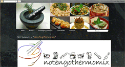 Desktop Screenshot of notengothermomix.blogspot.com