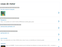 Tablet Screenshot of cosasdemotor.blogspot.com