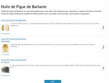 Tablet Screenshot of huile-figue-de-barbarie.blogspot.com