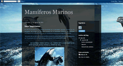 Desktop Screenshot of mamiferosmarinoswooo.blogspot.com