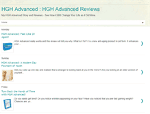 Tablet Screenshot of hghadvancedreviews.blogspot.com