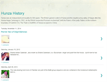 Tablet Screenshot of hunzahistory.blogspot.com