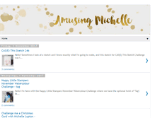 Tablet Screenshot of amusingmichelle.blogspot.com