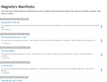 Tablet Screenshot of magnetosmanifesto.blogspot.com