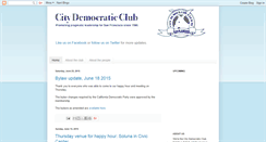 Desktop Screenshot of citydemocraticclub.blogspot.com