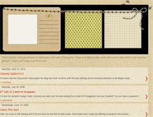 Tablet Screenshot of mymemorygarden.blogspot.com