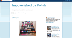 Desktop Screenshot of impoverishedbypolish.blogspot.com