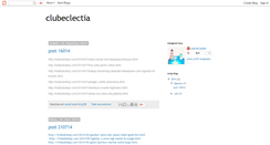 Desktop Screenshot of clubeclectia.blogspot.com