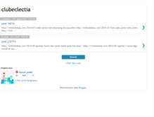 Tablet Screenshot of clubeclectia.blogspot.com