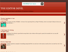 Tablet Screenshot of editordevil.blogspot.com