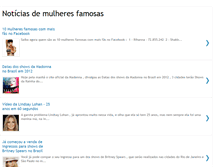Tablet Screenshot of noticiasdemulheresfamosas.blogspot.com