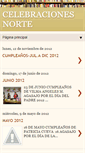 Mobile Screenshot of celebracionesnorte.blogspot.com