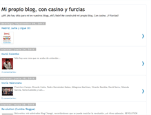 Tablet Screenshot of casinoyfurcias.blogspot.com