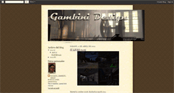 Desktop Screenshot of gambinidesign.blogspot.com