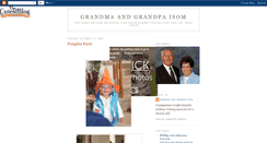 Desktop Screenshot of grandmaandgrandpaisom.blogspot.com
