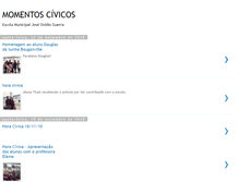 Tablet Screenshot of momentoscivicos.blogspot.com