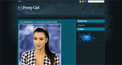 Desktop Screenshot of pretty-girl555.blogspot.com
