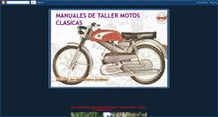 Desktop Screenshot of manulesdetallermotosclasicas.blogspot.com