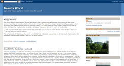 Desktop Screenshot of beastsworld.blogspot.com
