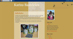 Desktop Screenshot of karins-basteleien.blogspot.com