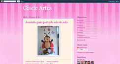 Desktop Screenshot of giselecoutoartes.blogspot.com