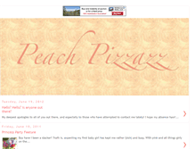 Tablet Screenshot of peachpizzazz.blogspot.com