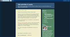 Desktop Screenshot of kidsactivitiesinaustin.blogspot.com
