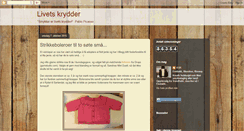 Desktop Screenshot of livetskrydder.blogspot.com