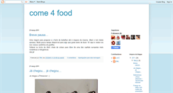 Desktop Screenshot of come4food.blogspot.com