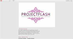 Desktop Screenshot of projectflash1.blogspot.com