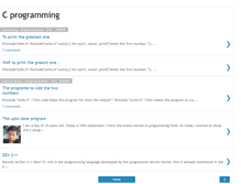 Tablet Screenshot of dev-c-programming.blogspot.com