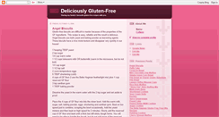 Desktop Screenshot of deliciouslyglutenfree.blogspot.com