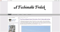 Desktop Screenshot of fashionablefrolick.blogspot.com