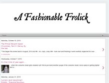 Tablet Screenshot of fashionablefrolick.blogspot.com