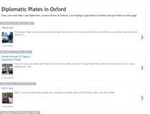 Tablet Screenshot of diplomaticplates.blogspot.com