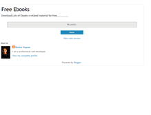 Tablet Screenshot of freebooksworld.blogspot.com