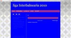 Desktop Screenshot of liga2010.blogspot.com