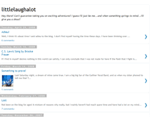 Tablet Screenshot of littlelaughalot.blogspot.com