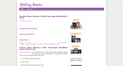 Desktop Screenshot of cheap-riding-boots-store.blogspot.com