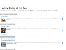 Tablet Screenshot of hockeyjerseyoftheday.blogspot.com