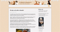 Desktop Screenshot of aime-dreams.blogspot.com