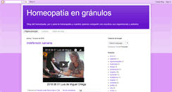 Desktop Screenshot of homeopatiaengranulos.blogspot.com